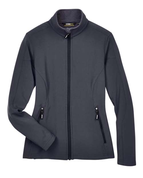 Women's Cruise Two-Layer Fleece Bonded Soft Shell Jacket — Carbon