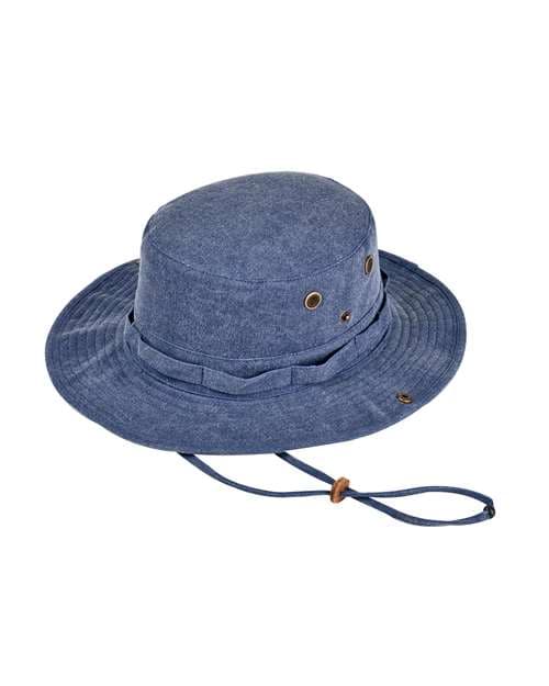 Pigment-Dyed Booney — Deep Navy/ Khaki