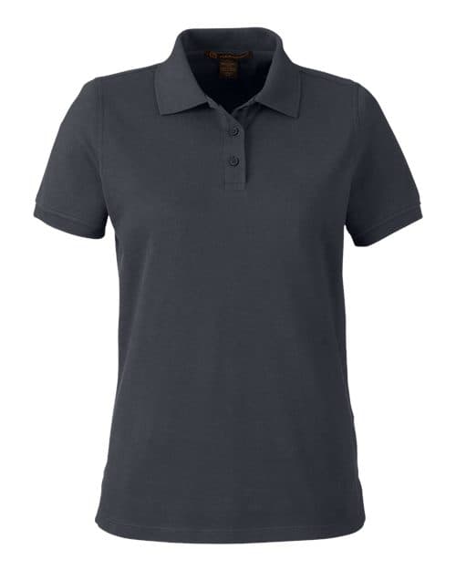 Women's Valiant Cotton Snag Protect Polo — Dark Charcoal