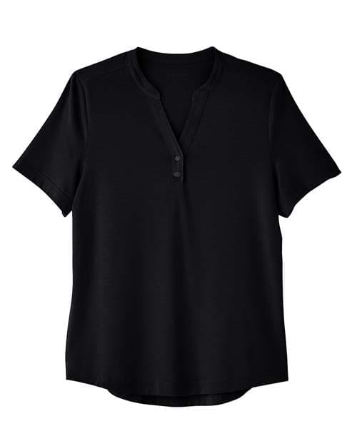 Women's JAQ Snap-Up Stretch Performance Polo
