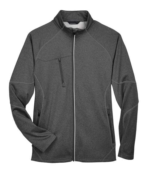 Men's Gravity Performance Fleece Jacket — Carbon Heather