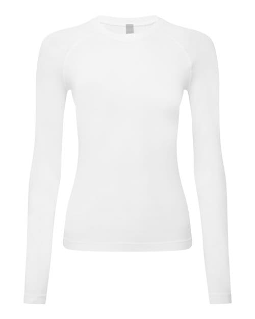 Women's Unstoppable Long Sleeve Fresh Underscrub Base Layer T-Shirt — White