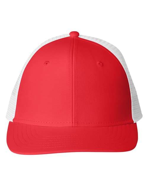 Performance Trucker Cap — Jetty Red
