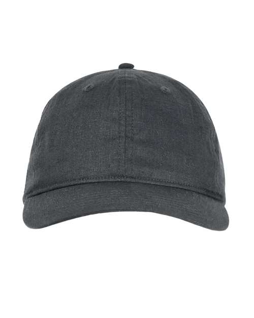 Hemp Hero Six-Panel Cap — Black