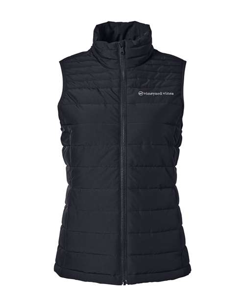 Women's Mountain Weekend Puffer Vest — Jet Black