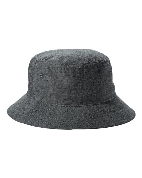 Crusher Bucket Hat — Black Denim