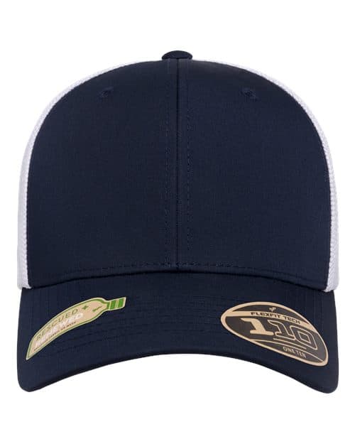 110® Recycled Mesh Cap — Navy/ White