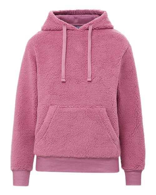 Women's Starla Sherpa Hooded Pullover — Dusk Orchid