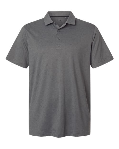 Men's Icon Heather Polo 2.0 — Slate Sky Heather