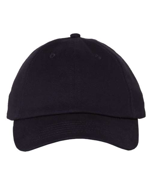 Brushed Twill Cap — Navy