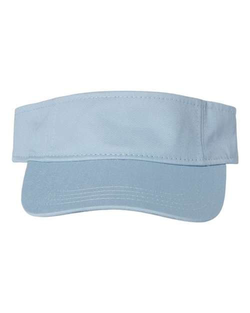 Bio-Washed Visor — Baby Blue