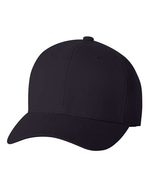 Wool-Blend Cap — Dark Navy
