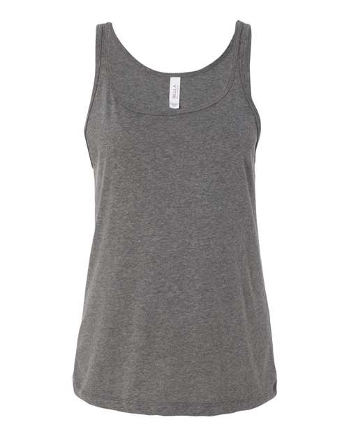Women’s Relaxed Jersey Tank — Deep Heather