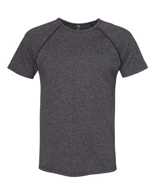 Men's Mock Twist Raglan T-Shirt — Black