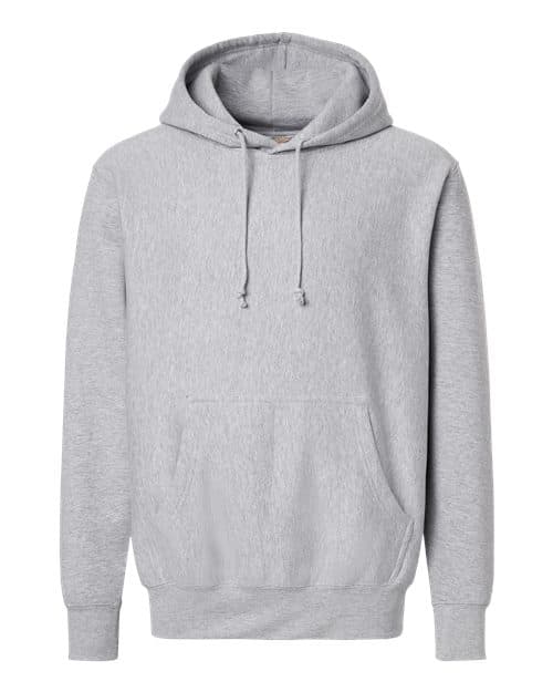Unisex Pro Weave® Hooded Sweatshirt — Heather Grey