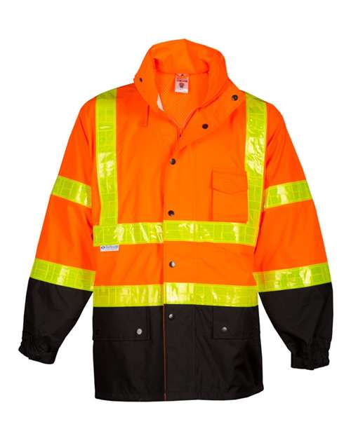 Unisex Storm Stopper Pro Rainwear Jacket — Orange
