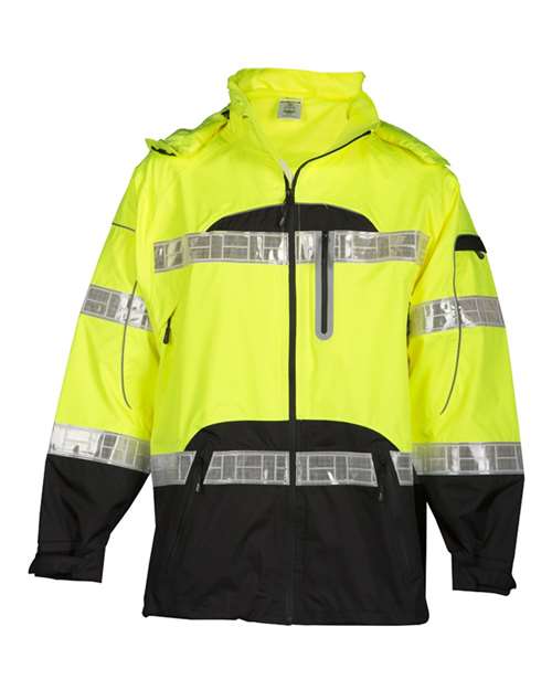 Unisex Premium Black Series® Rainwear Jacket — Lime