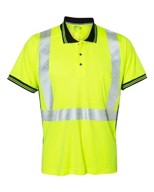 Unisex Premium Black Series® High-Performance Polo — Lime