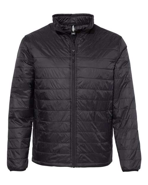 Men's Puffer Jacket — Black