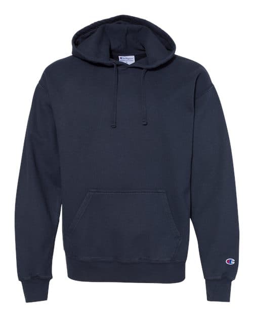Unisex Garment-Dyed Hooded Sweatshirt — Navy