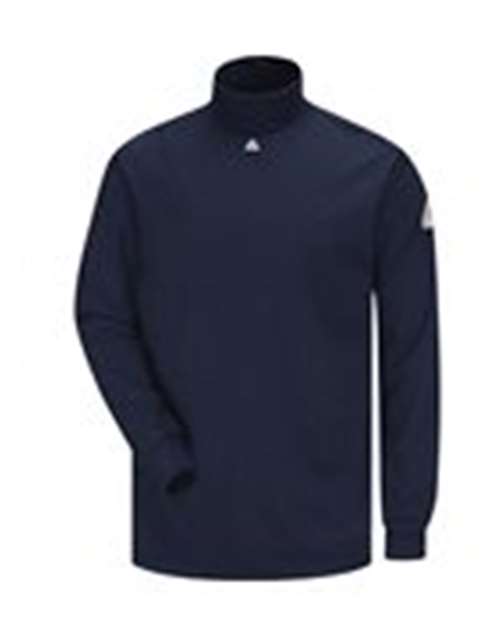 Men's Tall Tagless Mock TurtleNeck EXCEL FR — Navy