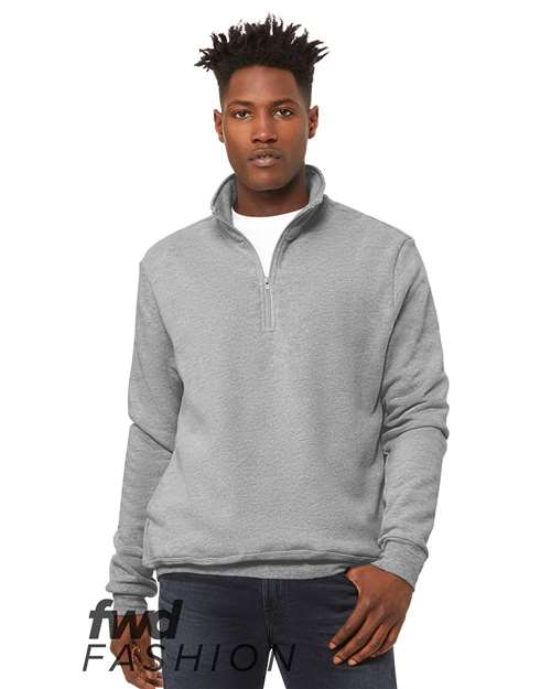 Unisex FWD Fashion Quarter-Zip Sweatshirt — Athletic Heather