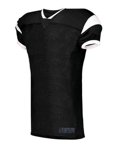 Men's Slant Football Jersey — Black/ White
