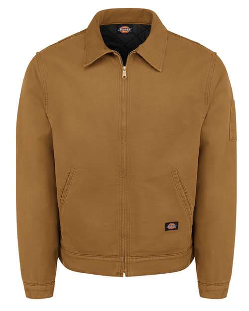 Men's Industrial Duck Jacket — Brown Duck