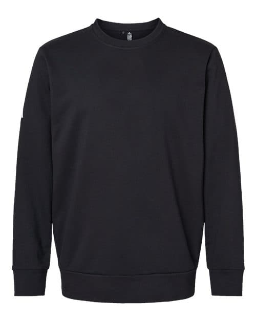 Unisex Fleece Crewneck Sweatshirt — Black
