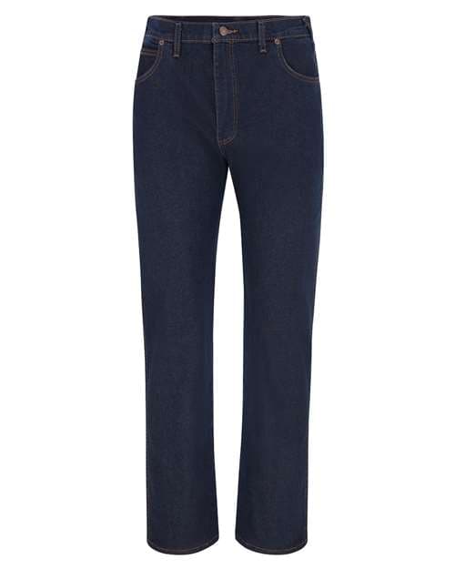 Men's Industrial 5-Pocket Flex Jeans — Rinsed Indigo Blue - 30I