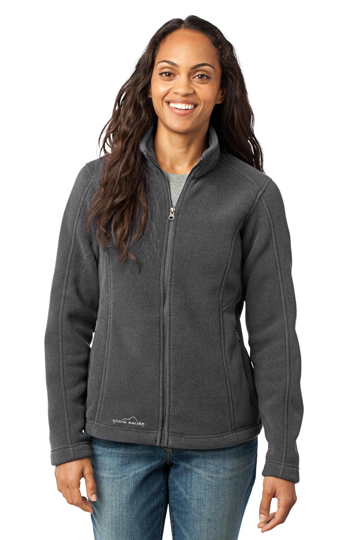 Eddie Bauer ® - Women's Full-Zip Fleece Jacket — Grey Steel