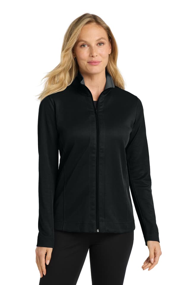 Port Authority ® Women's Vertical Texture Full-Zip Jacket