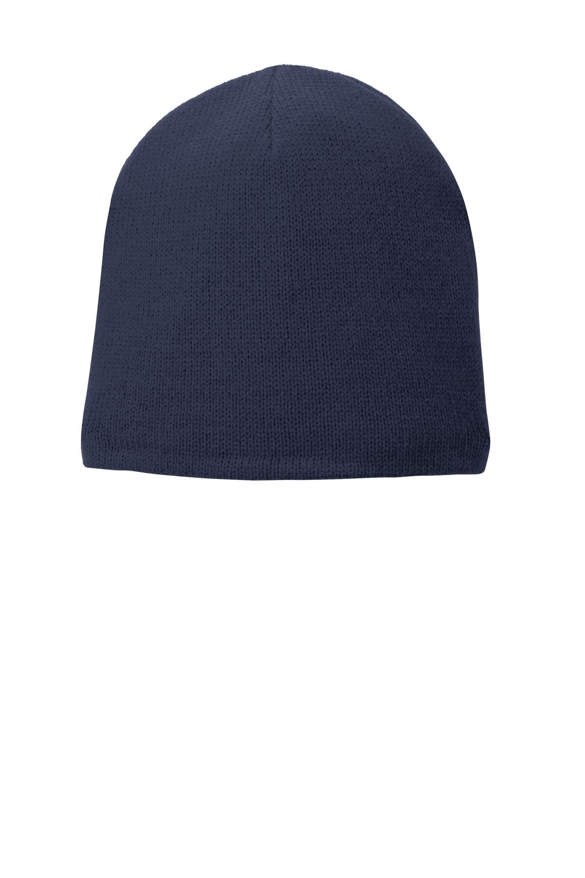 Port Authority ® Fleece-Lined Beanie Cap — Navy