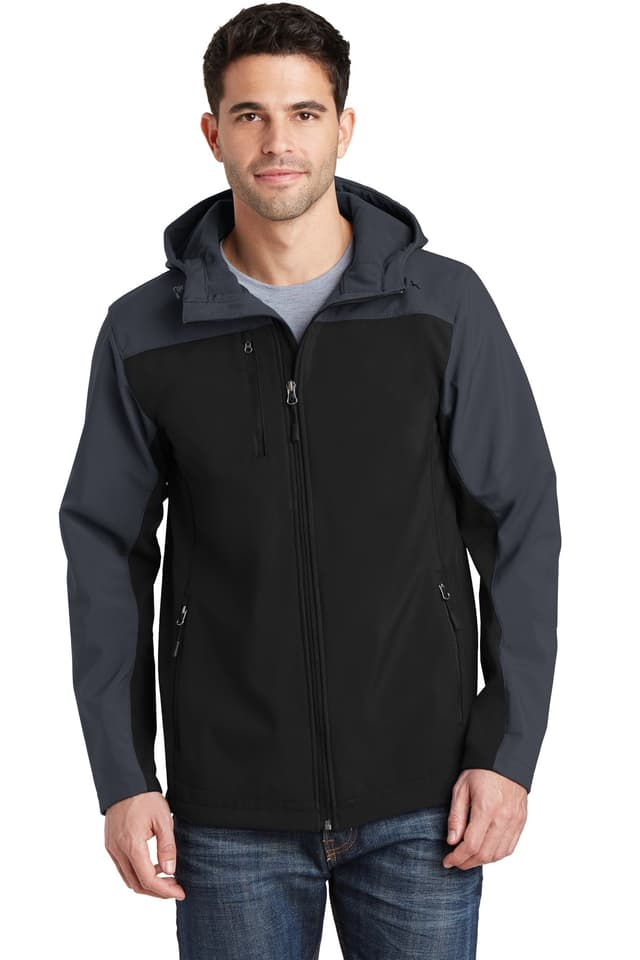 Port Authority ® Hooded Core Soft Shell Jacket