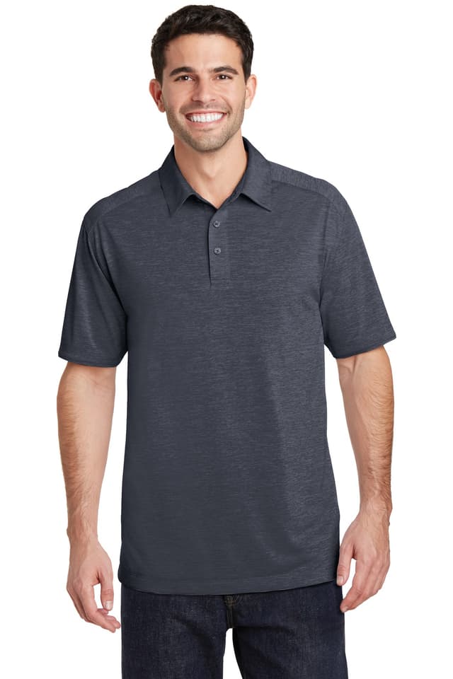 Port Authority ® Digi Heather Performance Polo