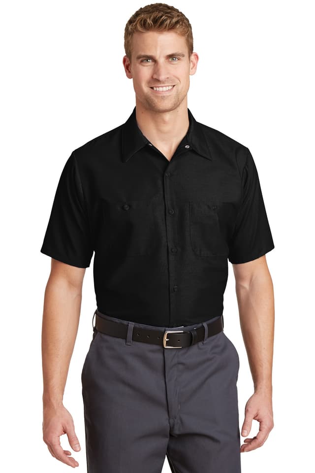 Red Kap ® Long Size, Short Sleeve Industrial Work Shirt