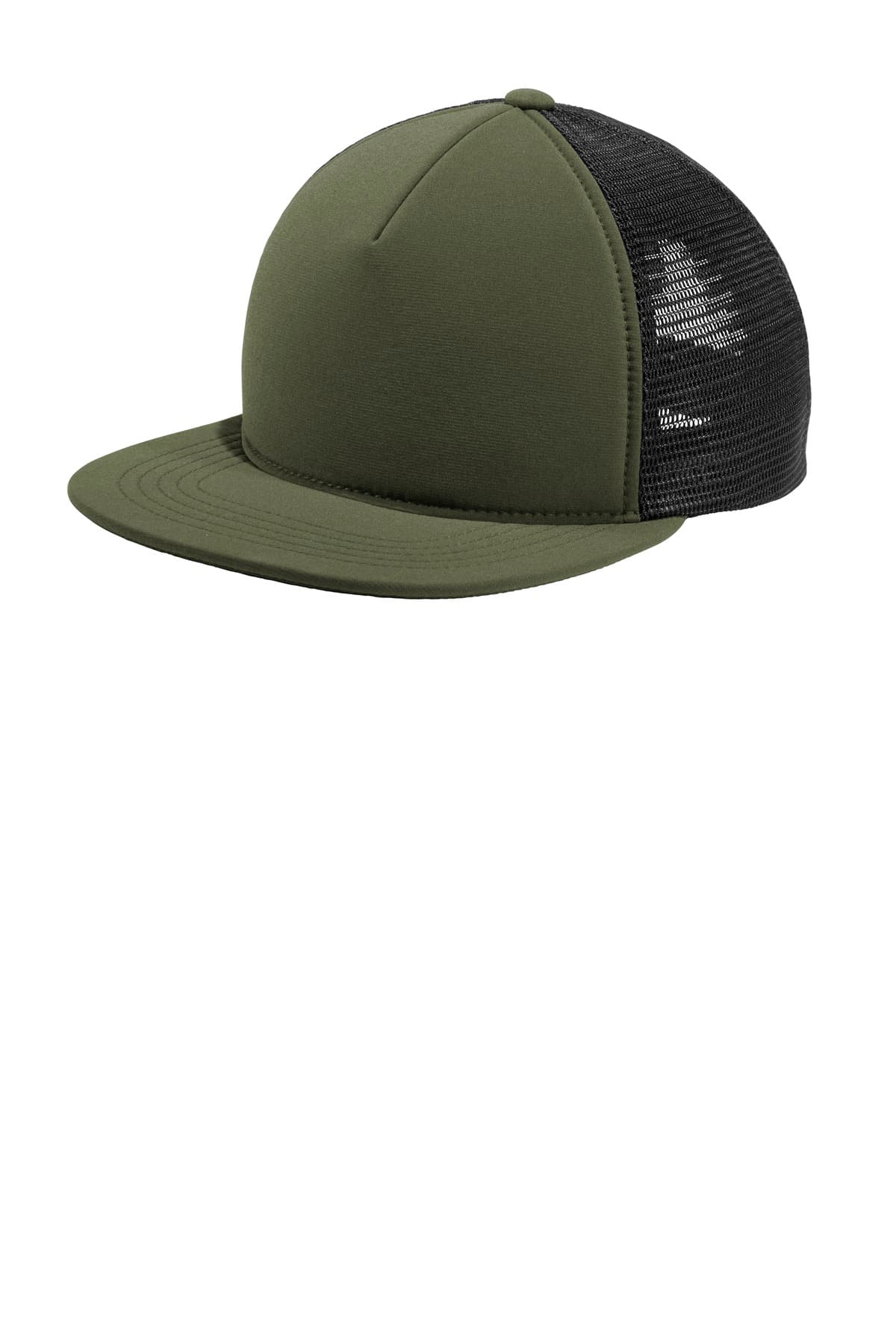Port Authority ® Flexfit 110 ® Foam Outdoor Cap — Army Green/ Black