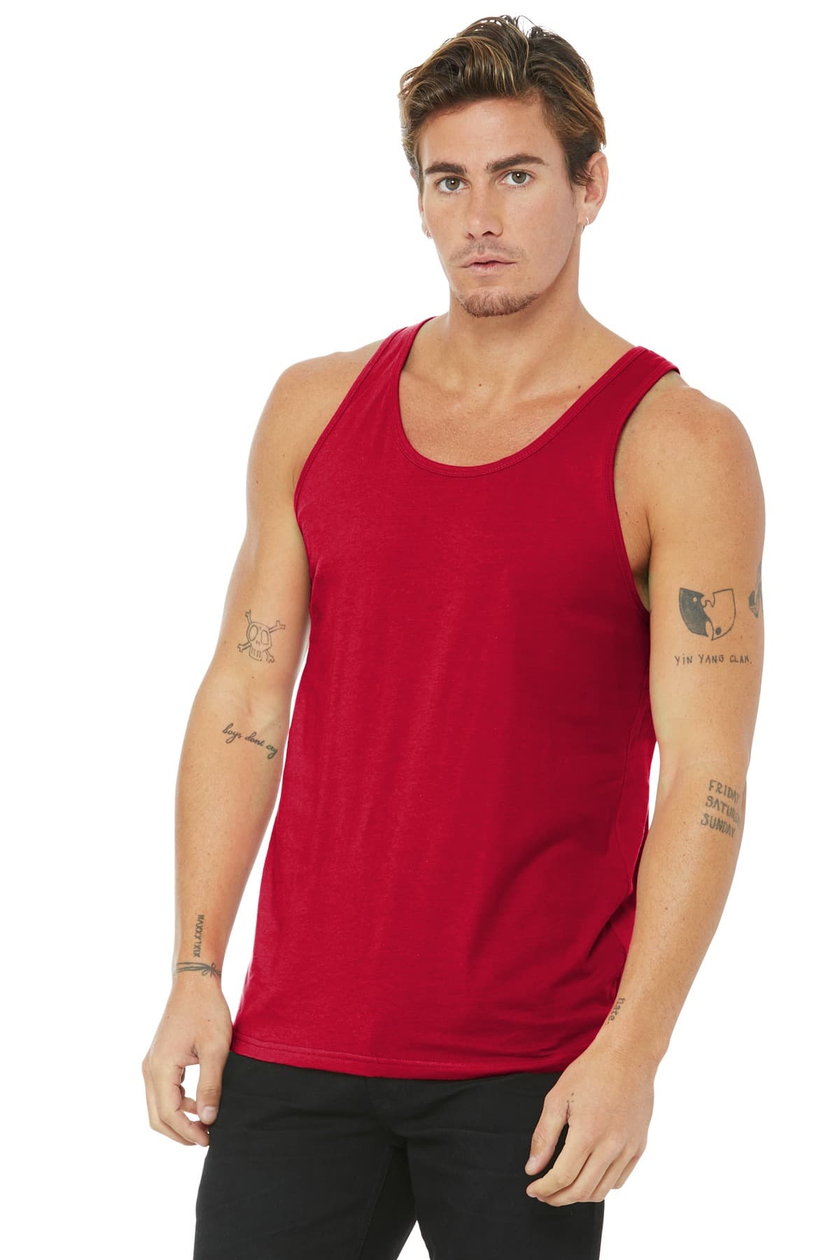 BELLA+CANVAS ® Unisex Jersey Tank — Red