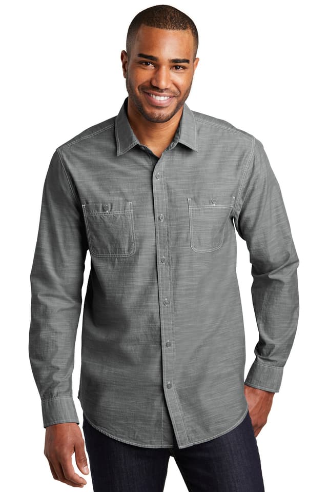 Port Authority ® Slub Chambray Shirt