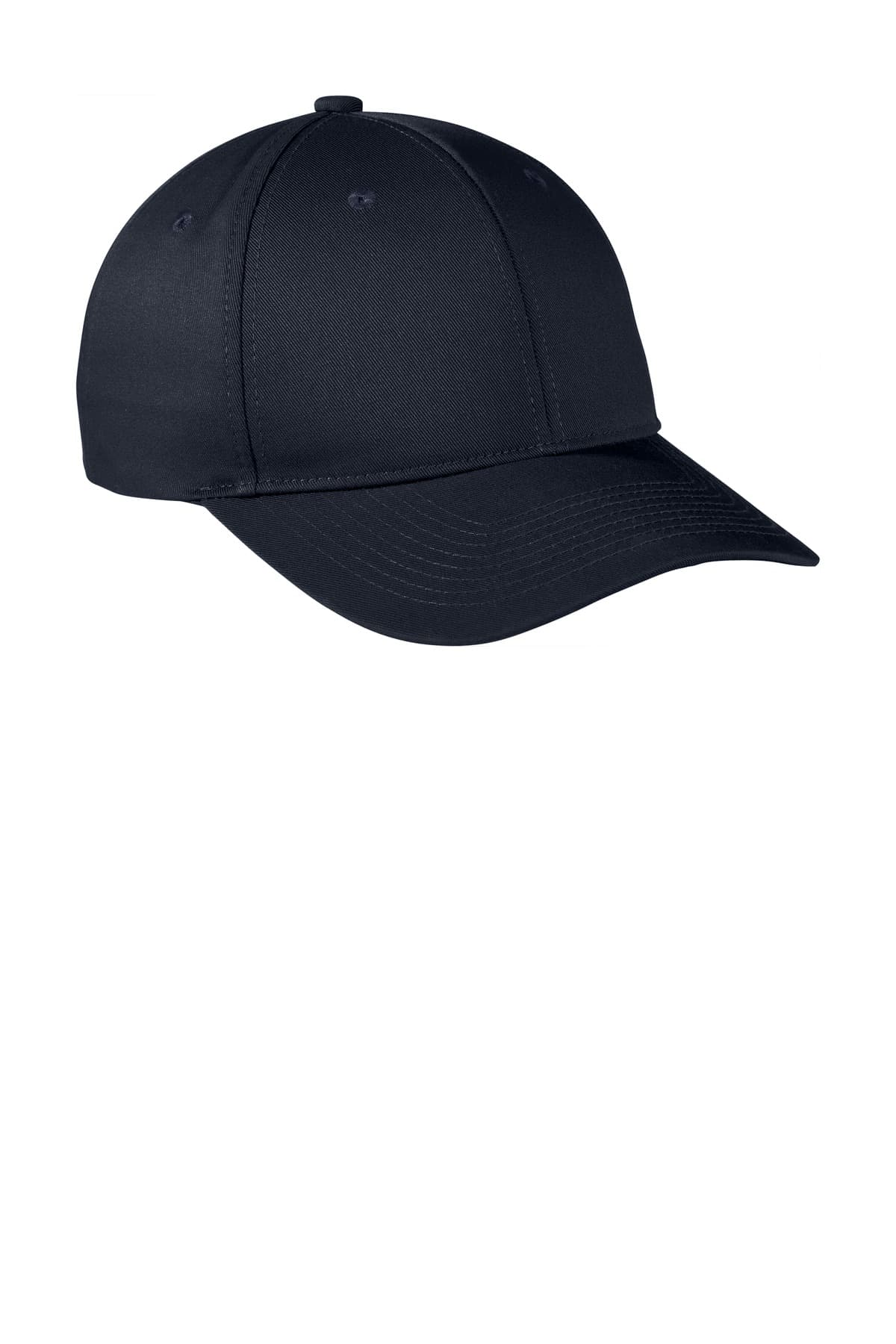 Port Authority ® Snapback Fine Twill Cap — Navy