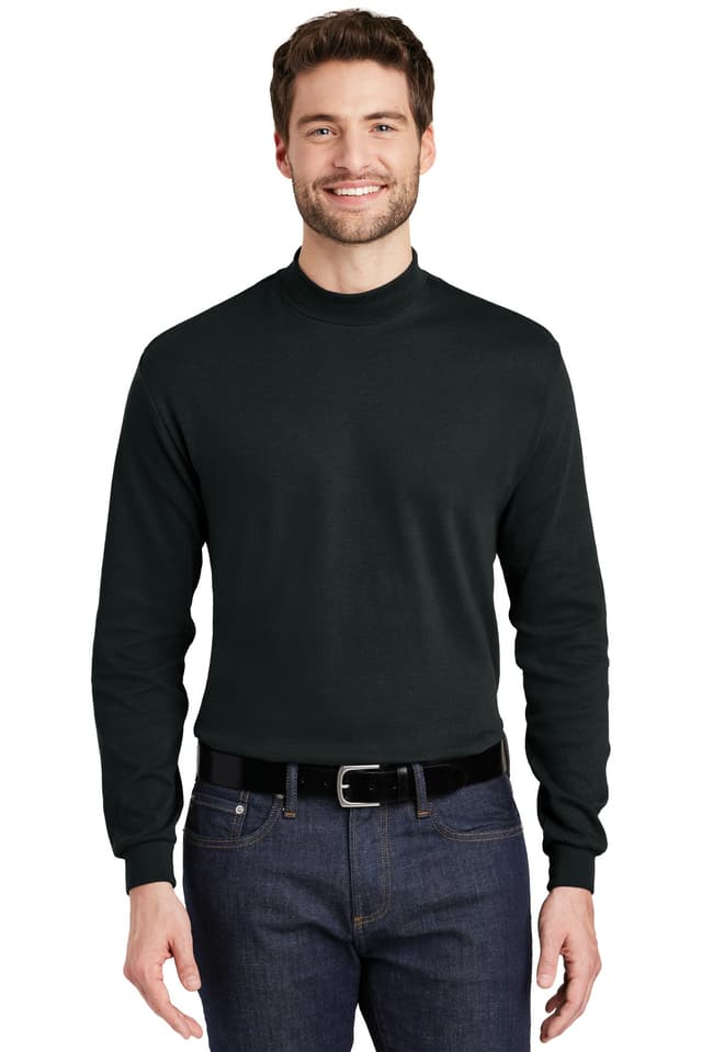 Port Authority ® Interlock Knit Mock Turtleneck