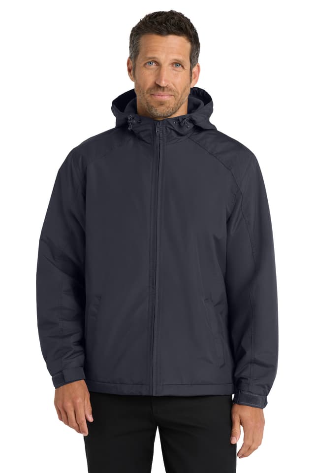 Port Authority ® Hooded Charger Jacket