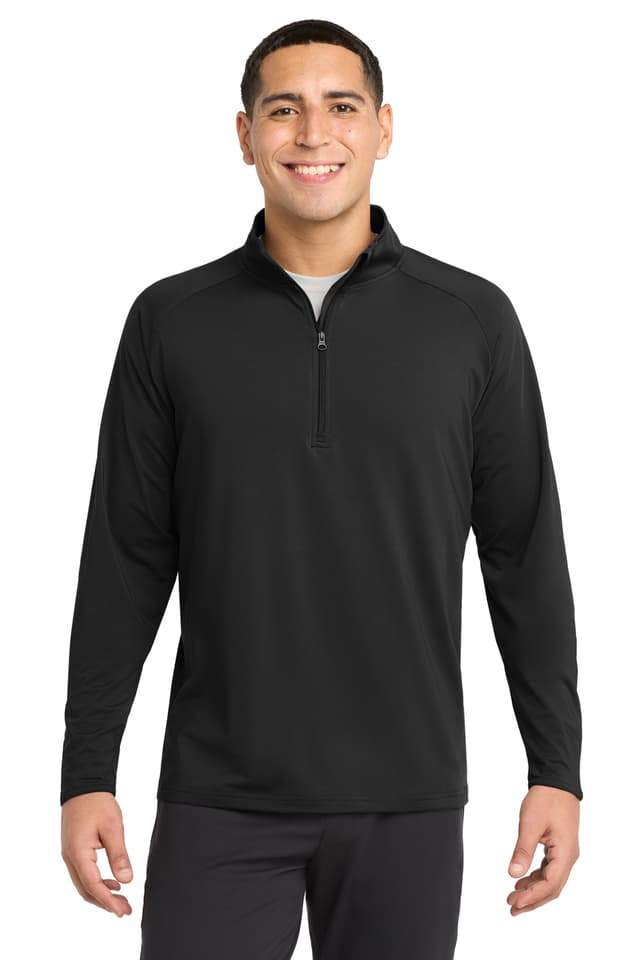 Sport-Tek ® Tall Sport-Wick ® Stretch 1/4-Zip Pullover