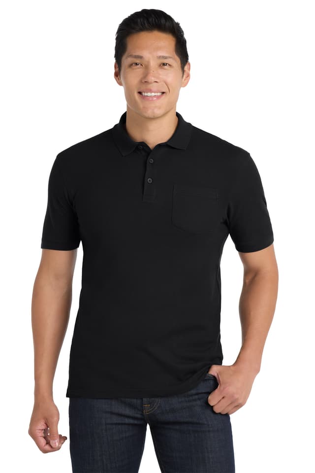 Port Authority ® Core Classic Pique Pocket Polo