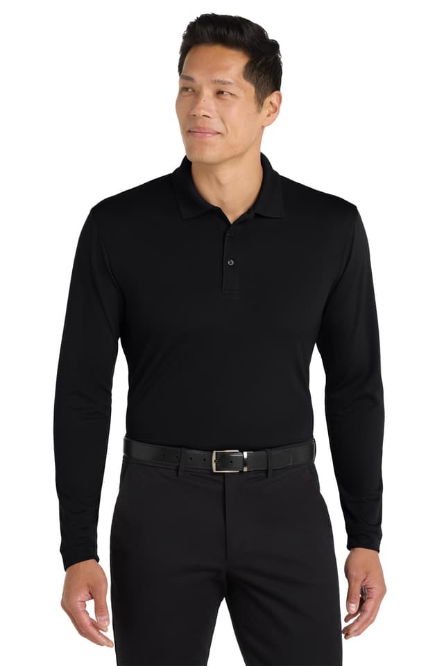Port Authority ® Dry Zone ® UV Micro-Mesh Long Sleeve Polo