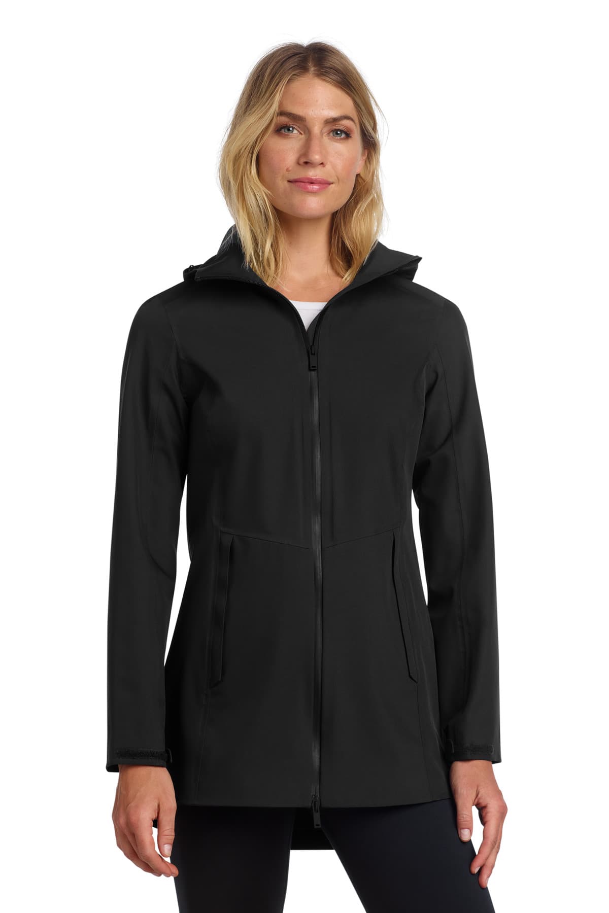 Mercer+Mettle ® Women's Waterproof Rain Shell — Deep Black