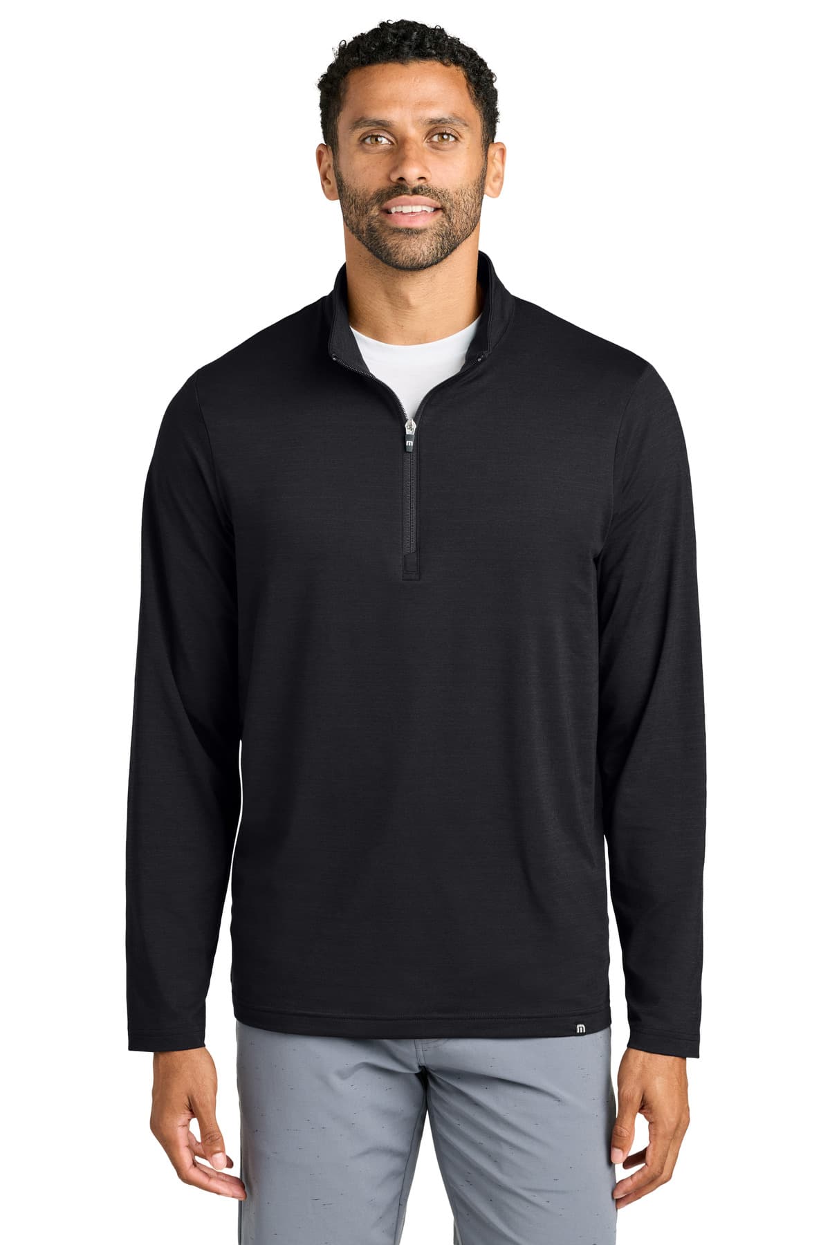 TravisMathew Crestview 1/4-Zip — Black
