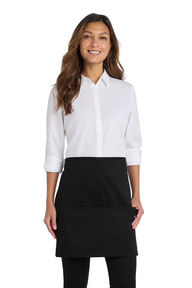 Port Authority ® Easy Care Half Bistro Apron with Stain Release