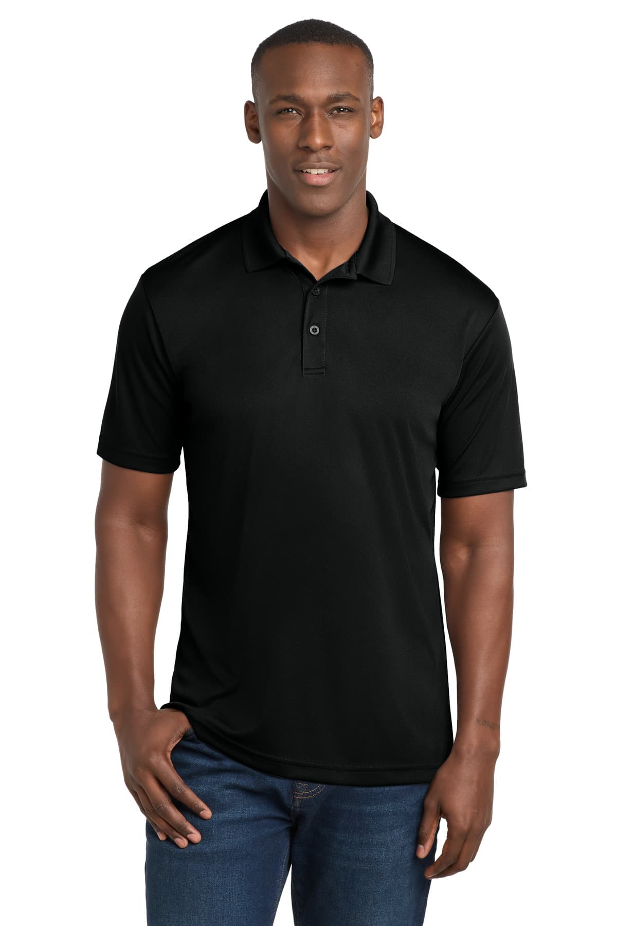 Sport-Tek ® PosiCharge ® Competitor Polo — Black