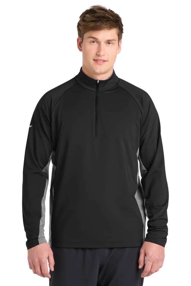 Sport-Tek ® Sport-Wick ® Stretch Contrast 1/4-Zip Pullover